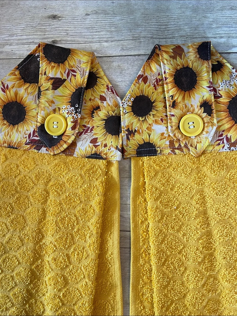 Hand Crafted towels stay